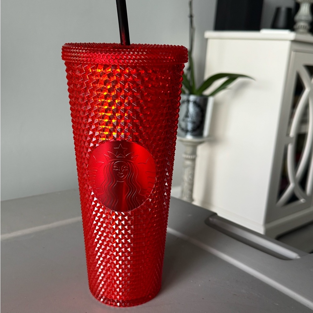 Starbucks Red Studded Tumbler
